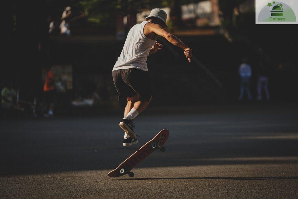 skateboarding